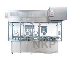 Liquid Filling Machine with Rubber Stoppering